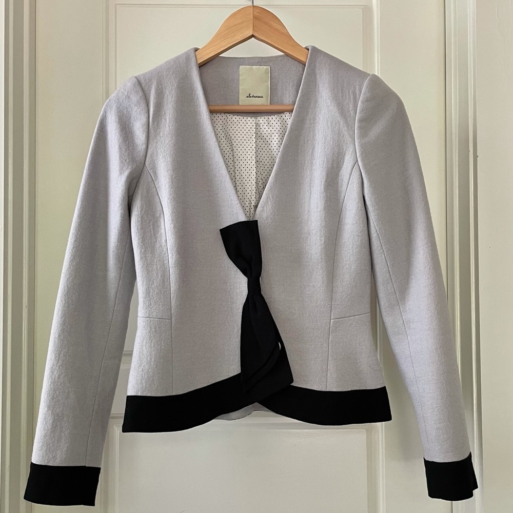 Elevenses Bow Detail Blazer